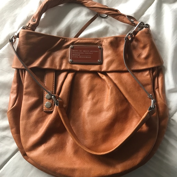 Marc by Marc Jacobs leather Hillier Hobo Bag - Picture 1 of 5